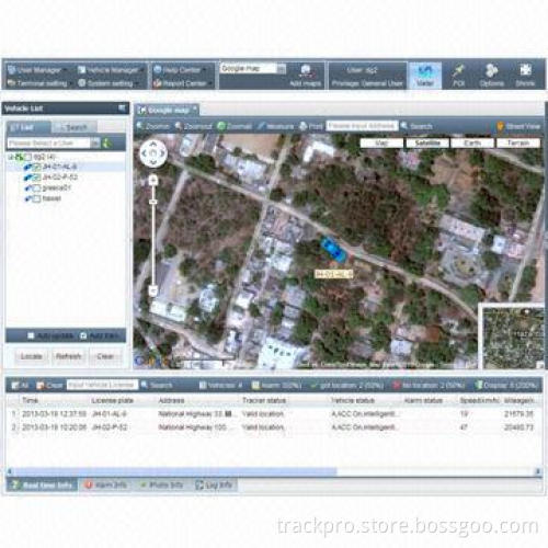 Professional GPS Tracking Software Platform, Supports Hosting to Our Server